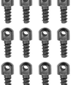 GROVTEC 1/2" WOOD SCREWS - 12-PACK BLACK