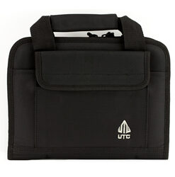 UTG DELUXE SINGLE PISTOL CASE BLK