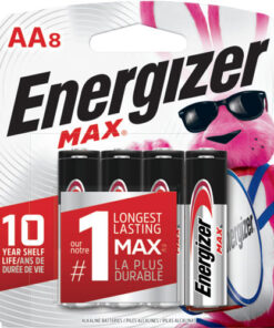 ENERGIZER MAX BATTERIES AA - 8-PACK