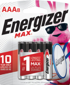 ENERGIZER MAX BATTERIES AAA - 8-PACK