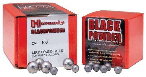 HORNADY ROUND BALLS PROMO BUL 50 .495 DIA LEAD 100 PER BOX ( 25 PER CASE )