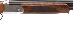 STEVENS 555E O/U 12GA 28" MC5 - SILVER ENGRAVED/WALNUT