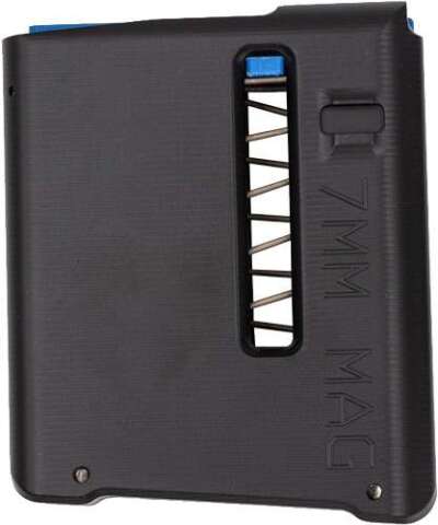 GREAT LAKES FIREARMS 7MM REM MAG 5RD BILLET ALUMINUM MAGAZINE BLACK