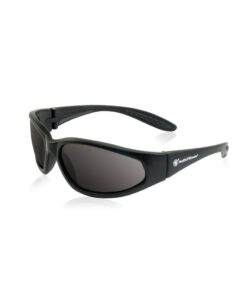 Smith & Wesson Sergeant Shooting Glasses Full Frame Black with Smoke Lens