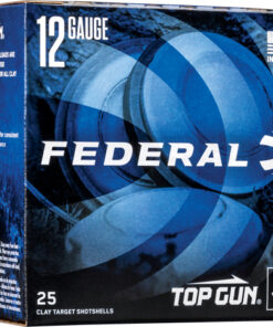 FEDERAL TOP GUN 12GA 2.75" 1OZ - #8 1180FPS 250RD CASE LOT