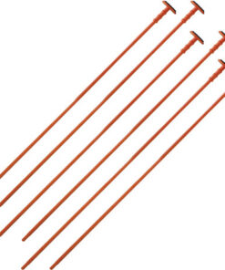 GSS ORANGE RIFLE RODS .22 - CALIBER 6-PACK