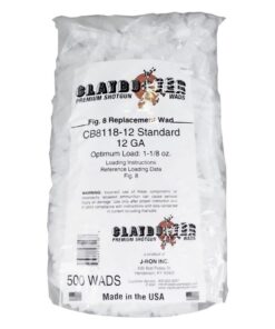 Claybuster Shotshell Wads - 12 ga 1-1/8 oz Replaces WAA12 500/pk