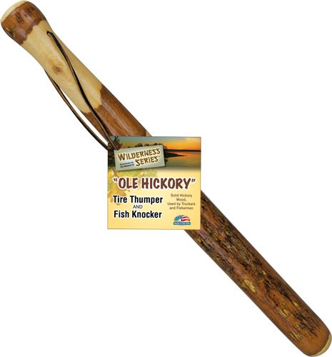 PSP "OLE HICKORY" TIRE THUMPER - FISH CLUB SOLID HICKORY 18"L 1 PSP "OLE HICKORY" TIRE THUMPER - FISH CLUB SOLID HICKORY 18"L