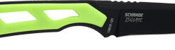 SCHRADE KNIFE ISOLATE CAPER - FIXED 3" AUS-10 BLACK/GREEN