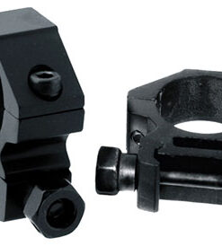 UTG RINGS 1" LOW PROFILE - MATTE BLACK PICATINNY/WEAVER