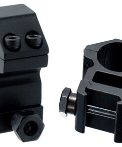 UTG RINGS 1" HIGH PROFILE - MATTE BLACK PICATINNY/WEAVER