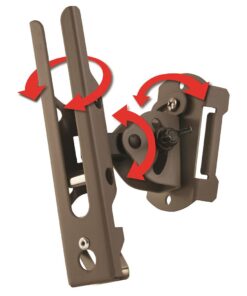 Cuddeback Genius Pan Tilt Lock (PTL) Mount includes Universal Adapter and Mounting Screws