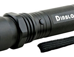 GUARD DOG DIABLO STUN GUN W/ 3 - TAC LIGHT 4.5 MILLION VOLTS BL