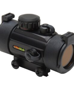 Truglo Traditional Red Dot Sight - 1x40mm 5 MOA Red Dot - Matte