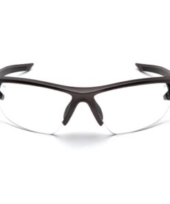 Pyramex Venture Gear Semtex 2.0 Shooting Glasses Gun Metal Frame with Clear Anti-Fog Lens