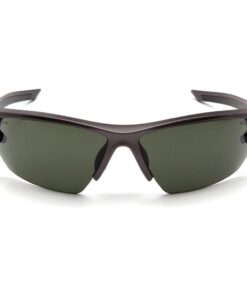 Pyramex Venture Gear Semtex 2.0 Shooting Glasses Gun Metal Frame with Forest Grey Anti-Fog Lens