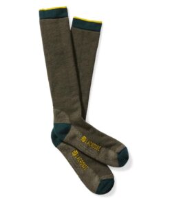LaCrosse Men's Merino Midweight Sock Over the Calf OD Green L
