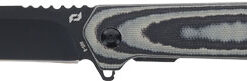 SCHRADE KNIFE LATERAL FOLDER - 3.25" AUS-10 BLACK/GREY LAM