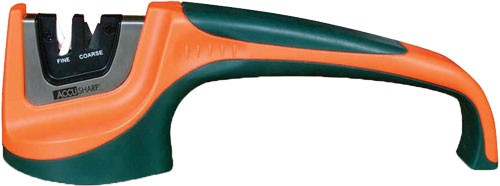 ACCUSHARP PULL THROUGH - SHARPENER ORANGE/GREEN 1 ACCUSHARP PULL THROUGH - SHARPENER ORANGE/GREEN