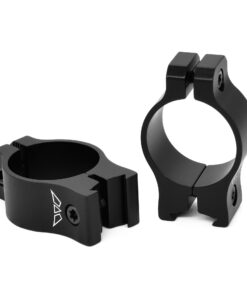 Warne Vapor 2-Piece Rimfire Scope Rings 1'' Low - Anodized