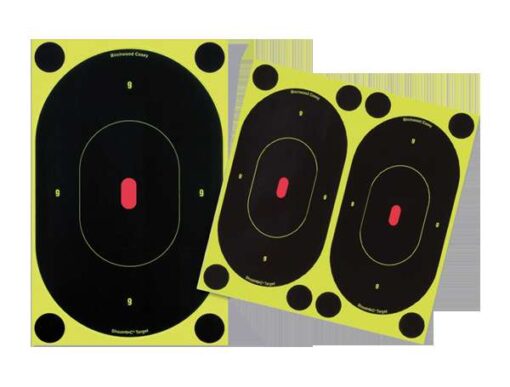 B/C TARGET SHOOT-N-C 7" OVAL SILHOUETTE 60/PK ( 6 PER CASE )