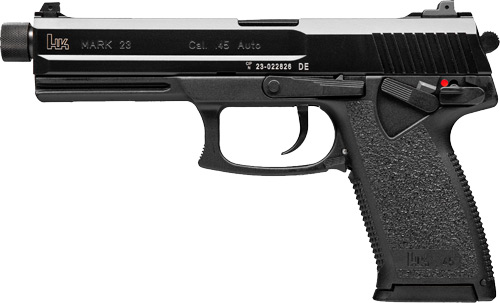HK MARK 23 V1 DA/SA 45ACP - 5.87" BBL 2-12RD BLACK