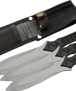 SZCO RITE EDGE 10" DRAGON - THROWING KNIFE 3PC SET W/SHTH