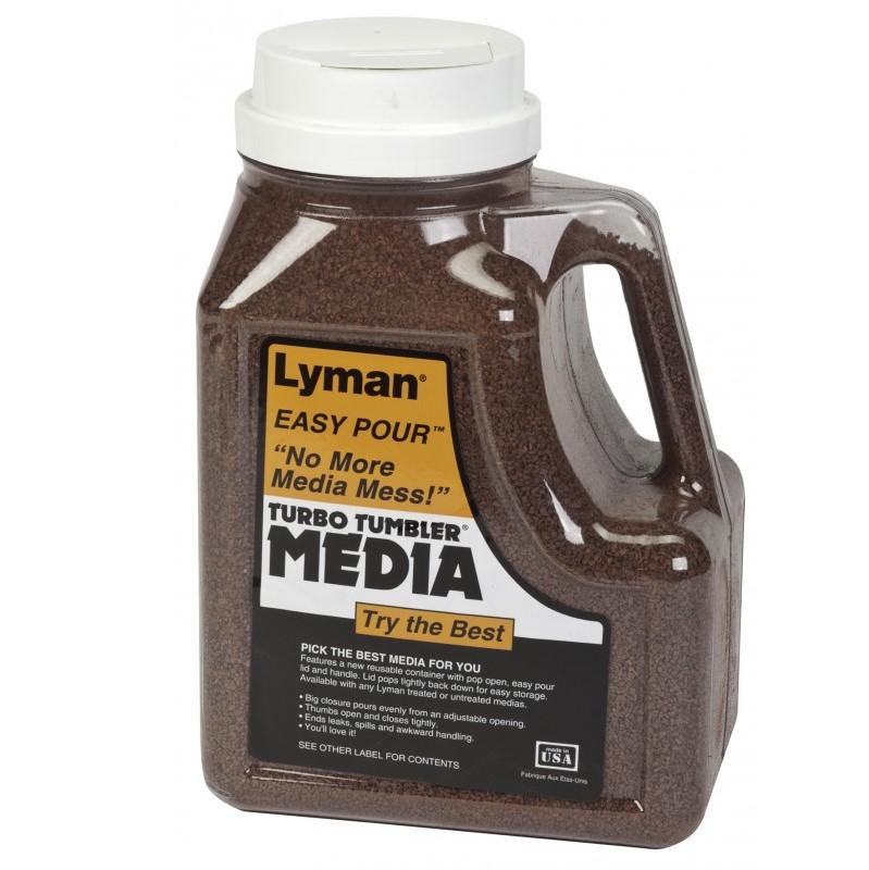 Lyman Turbo Tufnut Media 7 lbs Easy Pour Container