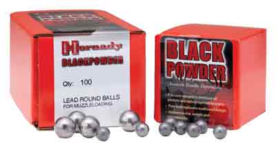 HORNADY .530 .54 CALIBER - ROUND BALL 100CT 15BX/CS