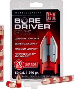 HORNADY BULLET 50 CAL BORE DRIVER 290GR FTX 20/BOX  ( 10 PER CASE )