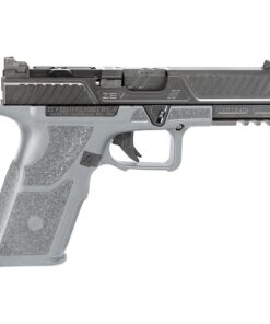 Zev Technologies OZ9 Standard Combat Pistol 9mm Luger 17rd Magazines 4.5" Barrel Black Slide Gray Grip