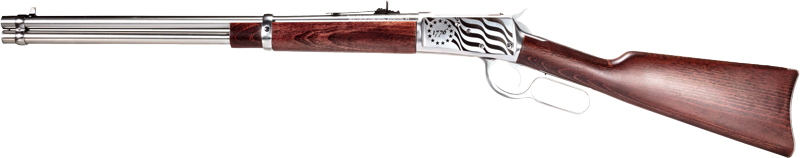 ROSSI R92 44MAG LEVER RIFLE - 8-SHOT 16" BBL. ENO1 1776 FLAG