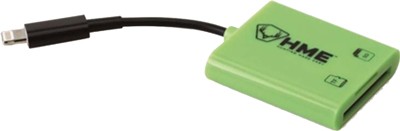 HME MEMORY CARD READER MICRO - USB APPLE iPHONE OR iPAD