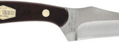 OLD TIMER KNIFE SHARPFINGER LG - 4" FIXED SS DELRIN W/SHEATH