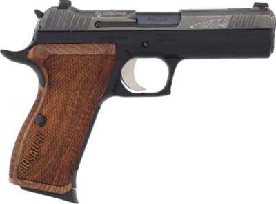 SIG P210 9MM CARRY CUSTOM 4.1" - NGT SGHT (3)8RD ROSEWOOD/BLACK