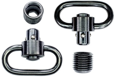 GROVTEC HD PUSH BUTTON SWIVEL - SET BLACK 1 1/4" 2 PACK 1 GROVTEC HD PUSH BUTTON SWIVEL - SET BLACK 1 1/4" 2 PACK
