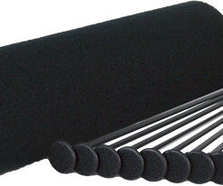 GSS SMALL RIFLE ROD KIT 10 BLK - RIFLE RODS .22 CAL 19"X15"