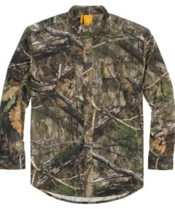 Browning Wasatch-CB Shirt Button-Front 2 Pocket Mossy Oak DNA M