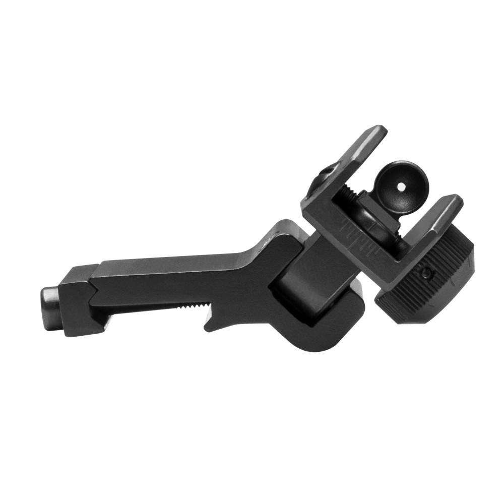 NCSTAR AR15 FLIP UP REAR SIGHT OFFSET 45 DEGREE