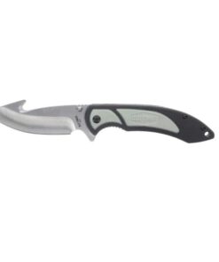 Old Timer Trail Boss Gut Hook Folder Knife 3 1/2" Blade Black