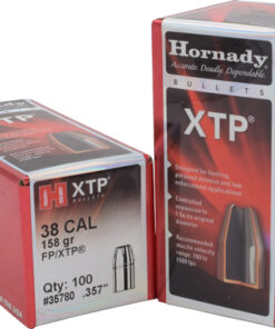 HORNADY BULLETS 38 CAL 357 - 158GR XTP-FP 100RD 25BX/CS