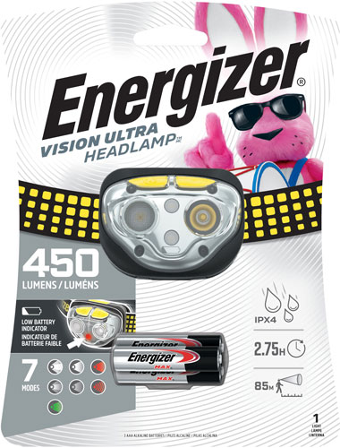 ENERGIZER VISION ULTRA HD - HEADLAMP 450 LUMENS W/AAA BATT 6 ENERGIZER VISION ULTRA HD - HEADLAMP 450 LUMENS W/AAA BATT - Image 6