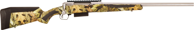 SAVAGE 220 SLUG 20GA W/RAIL - 22" SS/ACCUFIT MOBU SYNTHETIC