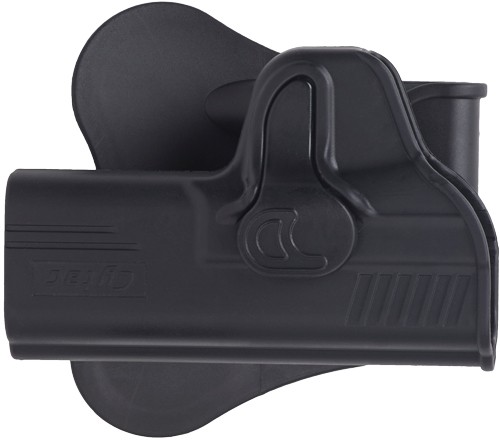 BULLDOG RR HOLSTER PADDLE POLY - FITS GLOCK 42 GEN 1-4 BLK RH