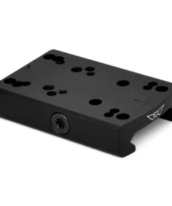 Warne Red Dot Riser Low Pro Reflex Mount - Black