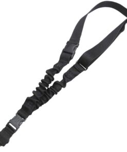 TAC SHIELD SHOCK SLING BLACK 1 1/4" SINGLE POINT W/DOUBLE ERB