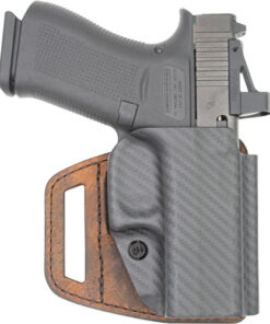VERSACARRY VSLIDE HOLSTER OWB - HYBRID SIG P365 POLY/BROWN