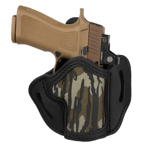 1791 GUNLEATHER MOSSY OAK BELT HOLSTER SIZE 2.4S BLACK RH FITSCZ P01/HK VP9SK/WAL PPQ