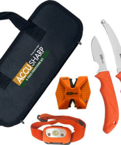 ACCUSHARP 6-PIECE PROCESSING - KIT W/SHARPENER & HEADLAMP
