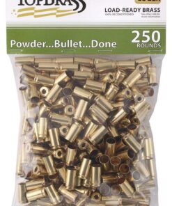 Top Brass Unprimed Remanufactured Handgun Brass 9mm Luger  BulkGrade A+ 250/ct